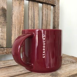 Starbucks 2013 Burgundy Coffee Mug Like New ☕️